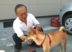 Ponta with Mr. Ishida